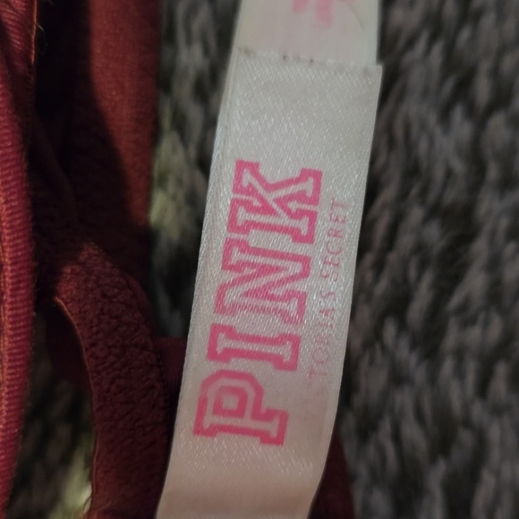PINK by Victoria's Secret Red/Burgundy T-Shirt Bra (34B) - Picture 2 of 3